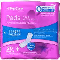 TopCare Pads, Regular, Moderate️