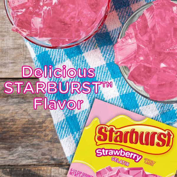 STARBURST Gelatin Strawberry (6 Servings)