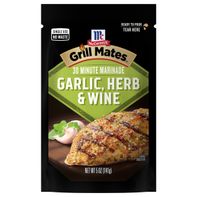 McCormick® GRILL MATES Garlic, Herb & Wine 30 Minu...
️