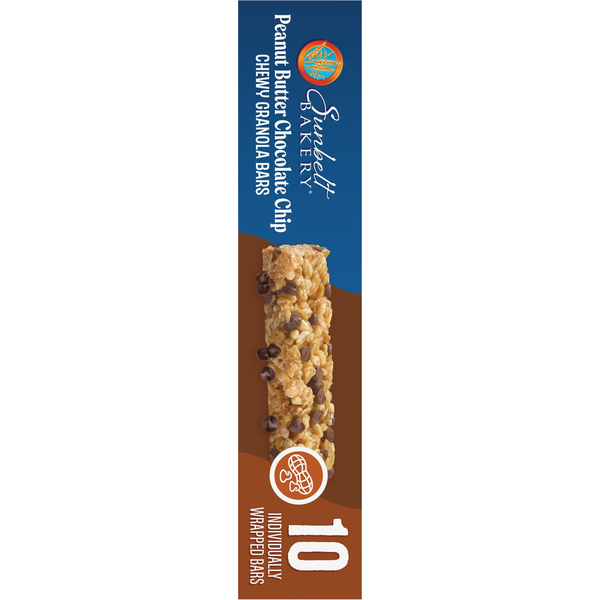 Sunbelt Bakery Chewy Peanut Butter Chocolate Chip Granola Bars