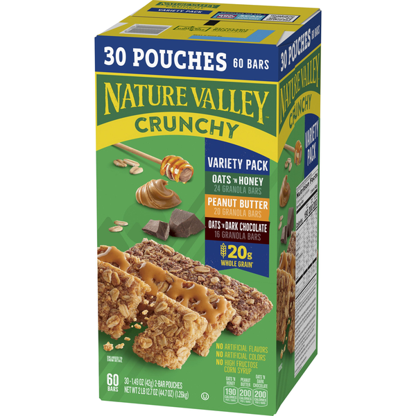 Nature Valley Variety Pack Crunchy Granola Bars