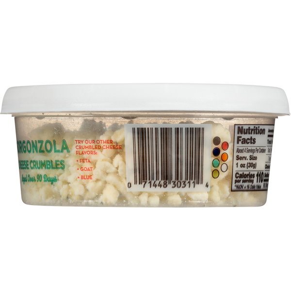 Alouette Cheese Crumbles, Gorgonzola