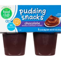 Food Club Pudding Snacks, Chocolate️