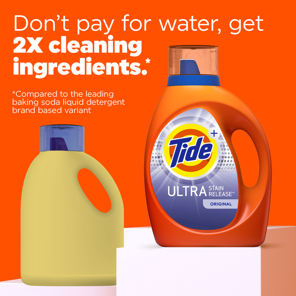 Tide Liquid Laundry Detergent, Original, HE Compatible