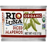 Rio Luna Diced Jalapenos, Organic, Hot️ DestGlow