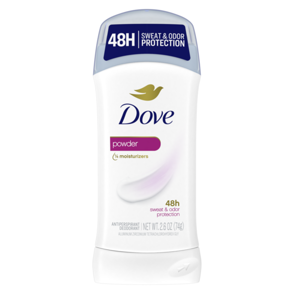 Dove Antiperspirant Deodorant Stick Powder