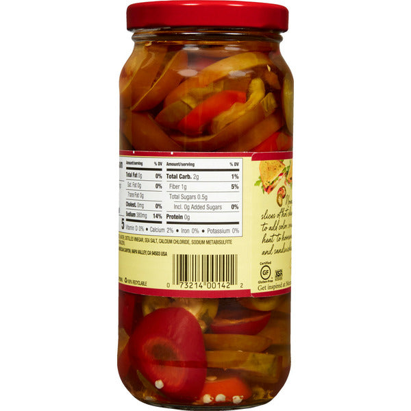 Mezzetta Sliced Hot Cherry Peppers