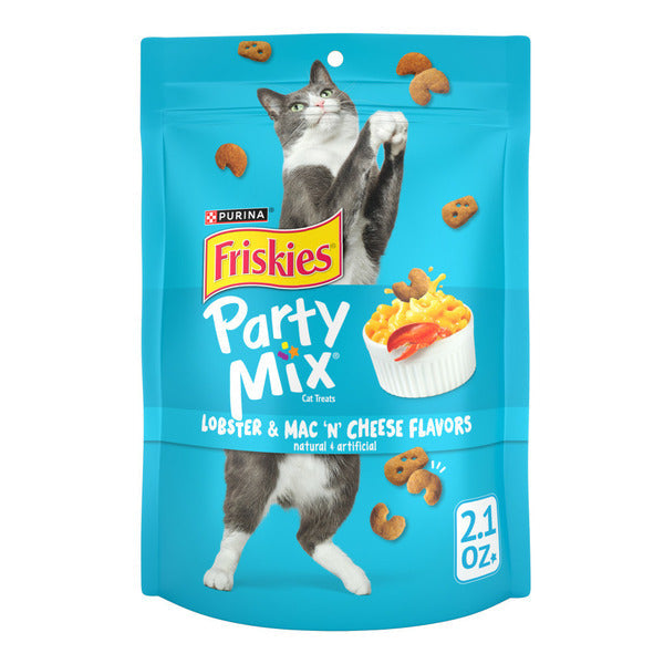 Purina Friskies Cat Treats, Party Mix Lobster & Mac &