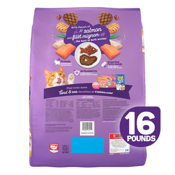 Purina Friskies Dry Cat Food, Surfin&