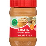 Food Club Peanut Butter, Creamy️