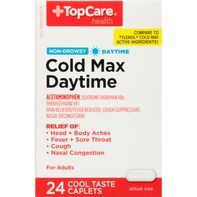 TopCare Cold Max, Daytime, Non-Drowsy, for Adults,...
️
