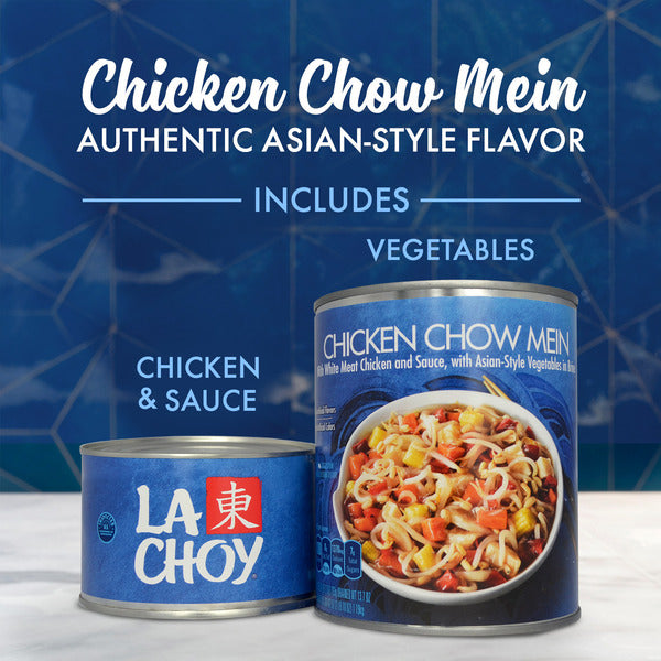 La Choy Chicken Chow Mein White Meat Chicken & Sauce With Asian-style Vegetables