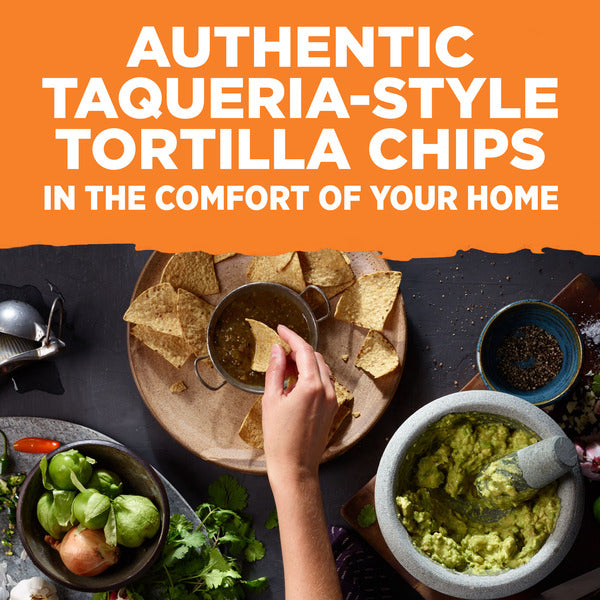 Frontera Authentic Taqueria Tortilla Chips, Non-GMO, Small Batch