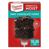 Duncan Hines Perfectly Moist Dark Chocolate Fudge ...
️