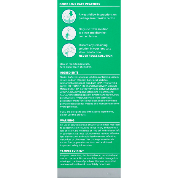 OPTI-FREE Disinfection Solution, Multi-Purpose