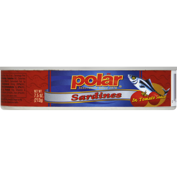Polar Sardines, in Tomato Sauce