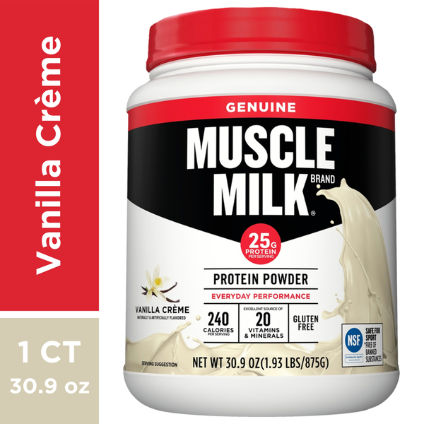 MUSCLE MILK Vanilla Creme Powder Beverage Mix