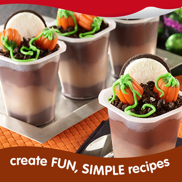 Snack Pack Chocolate Vanilla Flavored Pudding