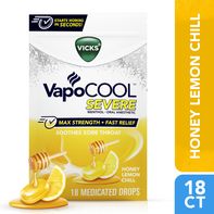 Vicks VapoCOOL™ SEVERE Honey Lemon Medicated Lozen...
️