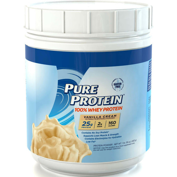 Pure Protein 100% Whey Powder - Vanilla Cream