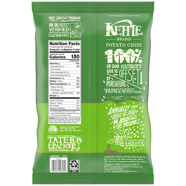 Kettle Brand Jalapeno Potato Chips