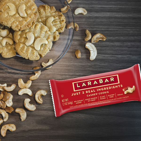 LÄRABAR Cashew Cookie Fruit and Nut Bars