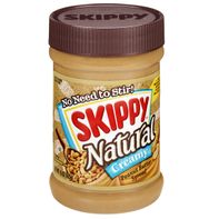 SKIPPY Natural Creamy Peanut Butter Spread, 15 OZ️