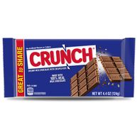 CRUNCH Giant Candy Bar, Creamy Milk Chocolate with Crisped Rice, Great for Sharing, 4.4 oz DestGlow