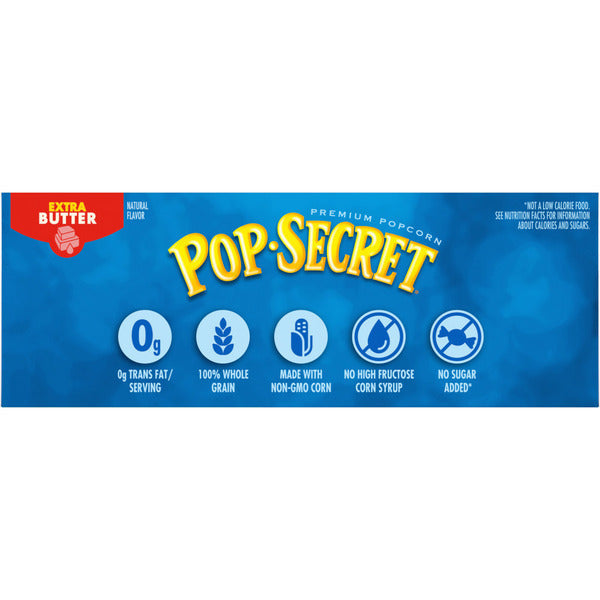 Pop Secret Extra Butter Microwave Popcorn