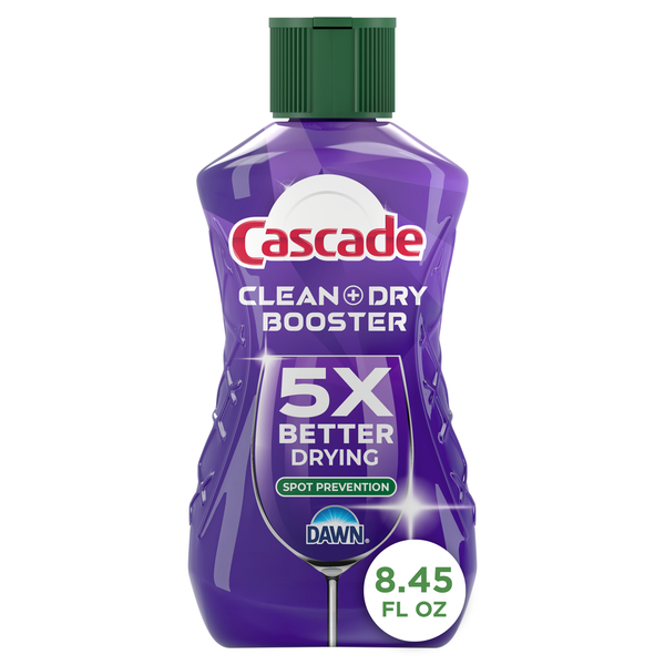 Cascade Rinse Aid Clean & Dry Booster