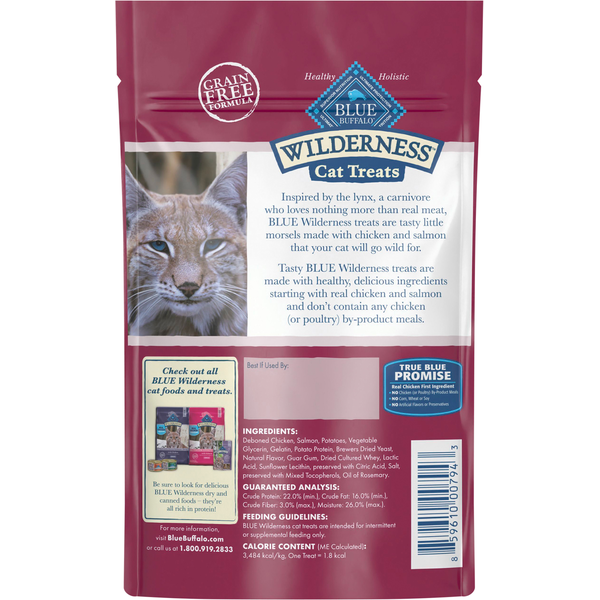 Blue Buffalo Soft-Moist Chicken & Salmon Recipe Cat Treats