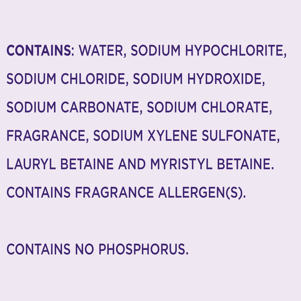 Clorox Scentiva Scented Bleach, Lavender and Jasmine