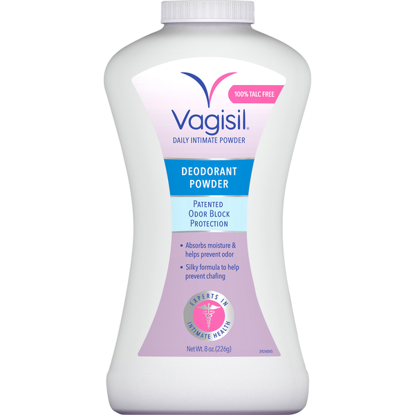 Vagisil Deodorant Powder, 100% Talc Free