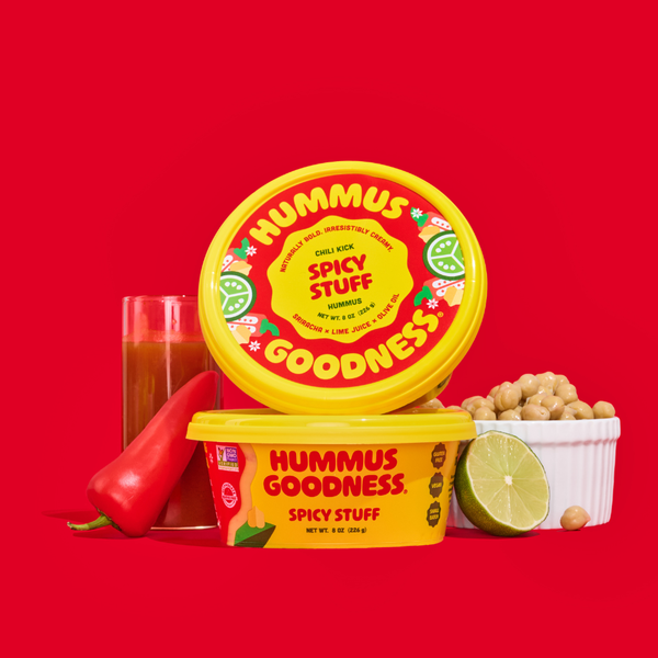 Hummus Goodness Spicy Stuff, Seed Oil Free