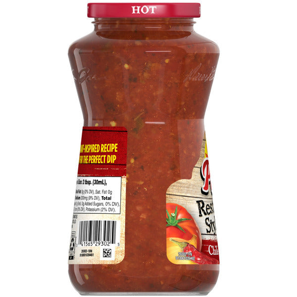 Pace Restaurant Style Salsa Hot Chile De Árbol