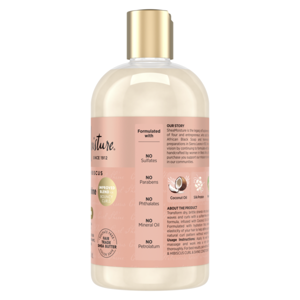 SheaMoisture Curl And Shine Coconut Shampoo Coconut & Hibiscus