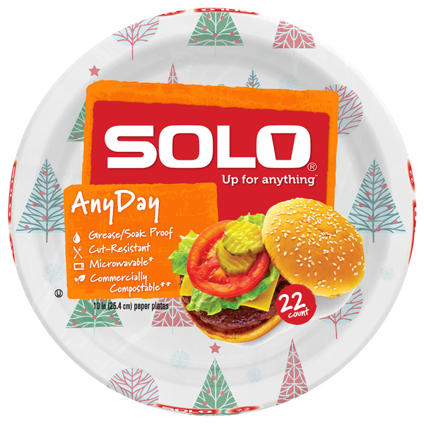 SOLO Any Day 10 In Paper Plates