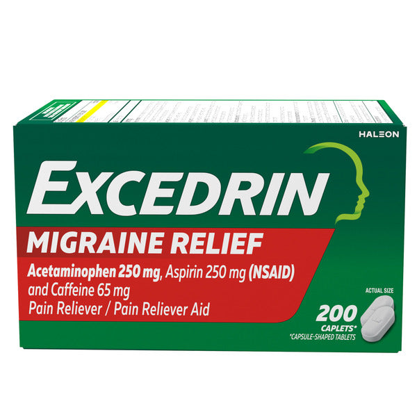 Excedrin Migraine Pain Relief Caplets