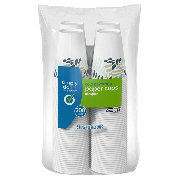 Simply Done Bathroom Cups