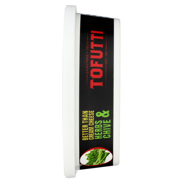 Tofutti Imitation Cream Cheese, Herbs & Chives