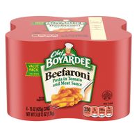 Chef Boyardee Beefaroni in Tomato and Meat Sauce, ...
️