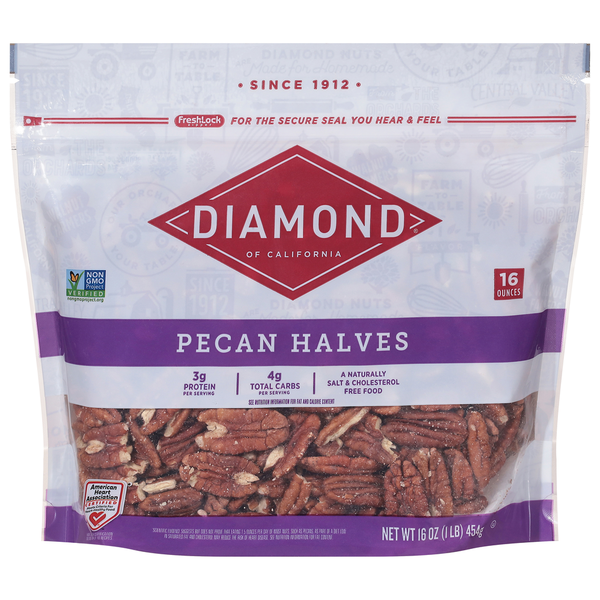 Diamond Pecan Halves