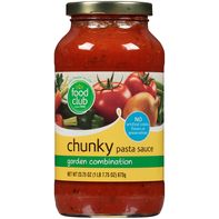 Food Club Garden Combination Chunky Pasta Sauce️ DestGlow