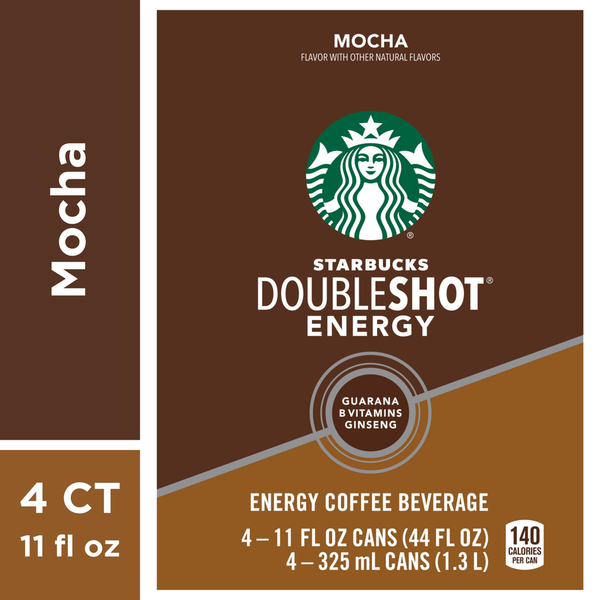 Starbucks Energy Coffee Beverage, Mocha