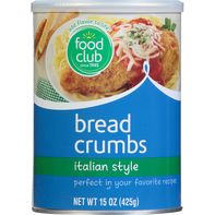 Food Club Bread Crumbs, Italian Style️