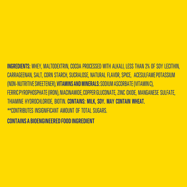 Nestlé NESQUIK No Sugar Added Chocolate Flavor Powder