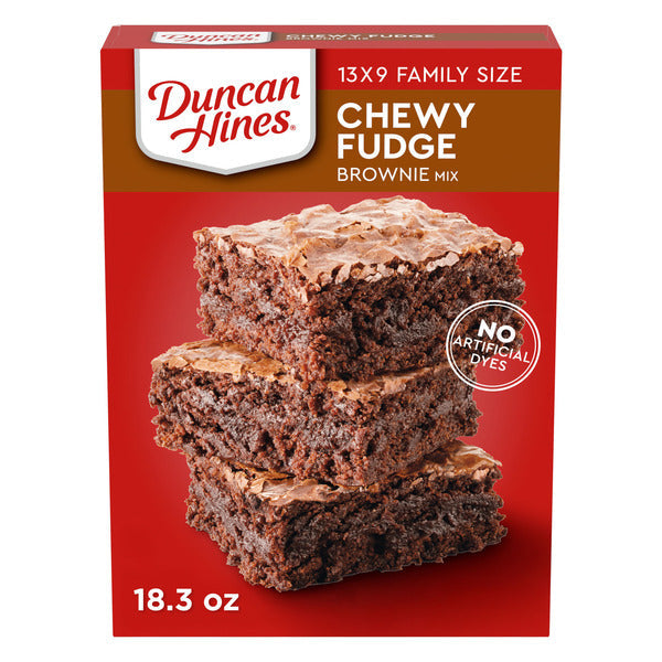 Duncan Hines Family Size Chewy Fudge Brownie Mix