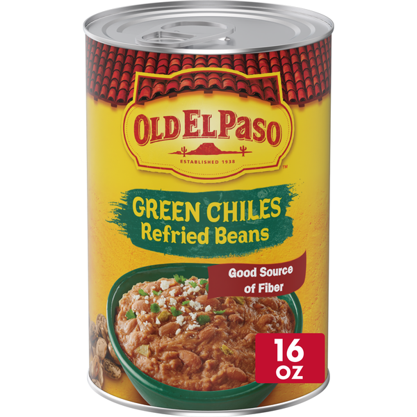 Old El Paso Green Chiles Refried Beans