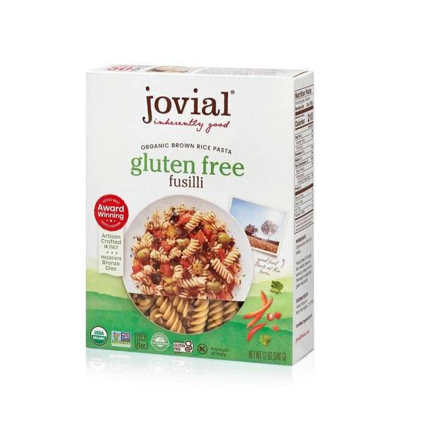 Jovial 100% Organic Gluten Free Brown Rice Fusilli