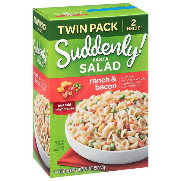 Suddenly! Ranch & Bacon Pasta Salad Twin Pack